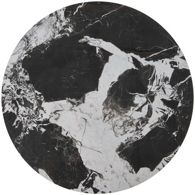 ALEXANDRA   set of two coffee tables, black marble / black 8