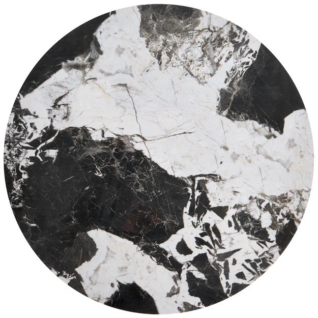 ALEXANDRA   set of two coffee tables, black marble / black 2