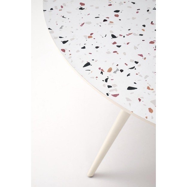 ARAMIS  table, lastrico / black 10