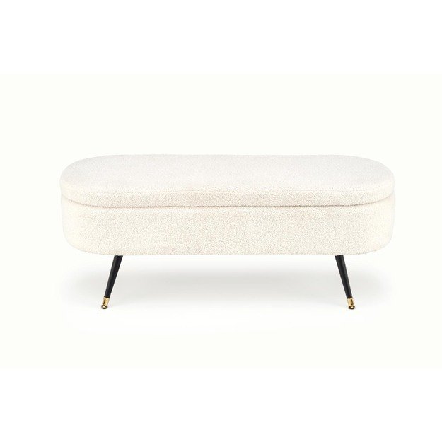 AVEIRO bench with storage funstion, creamy