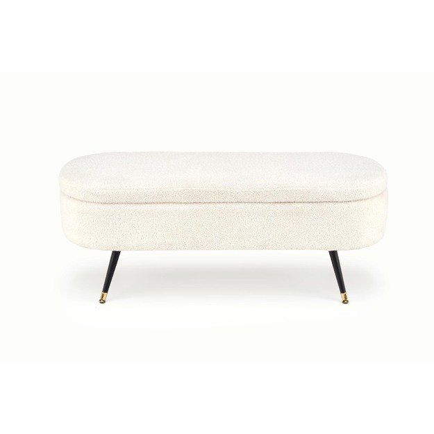 AVEIRO bench with storage funstion, creamy 9