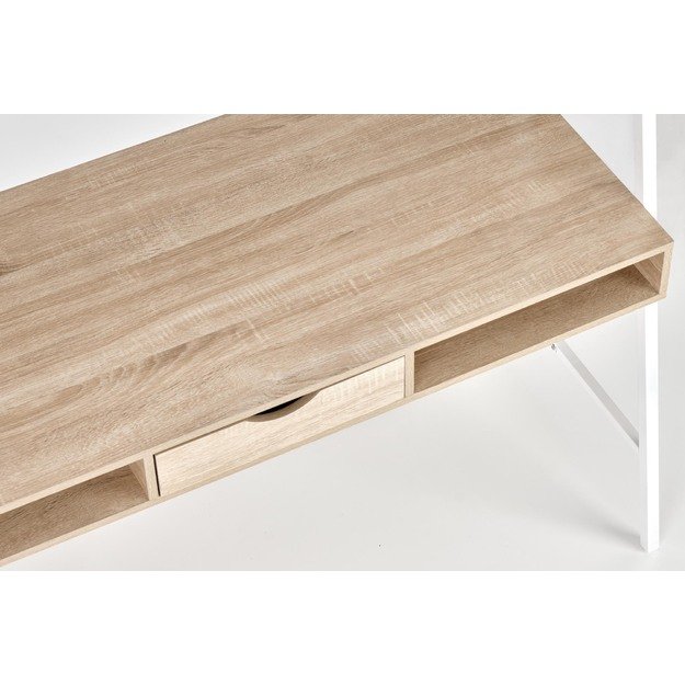 B48 desk sonoma oak / white 14