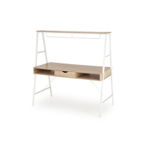 B48 desk sonoma oak / white 1