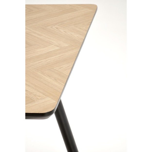BERTO table natural / black 24