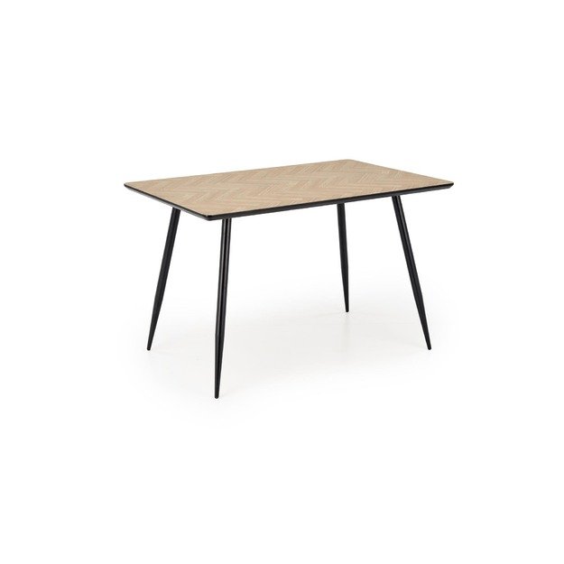 BERTO table natural / black 15