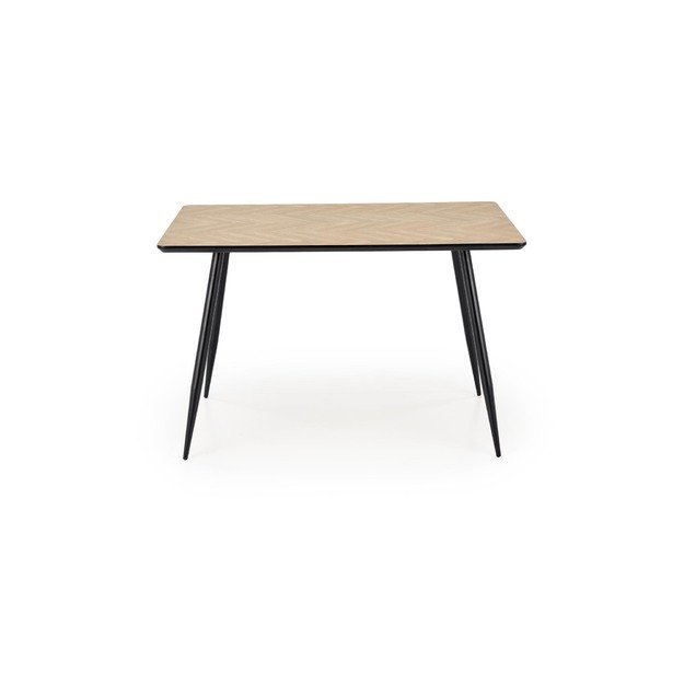 BERTO table natural / black 2
