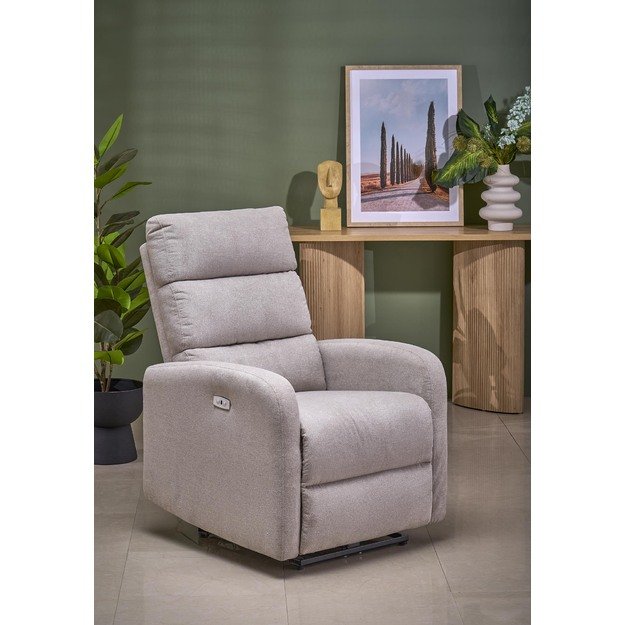 CARINIO leisure chair, light beige