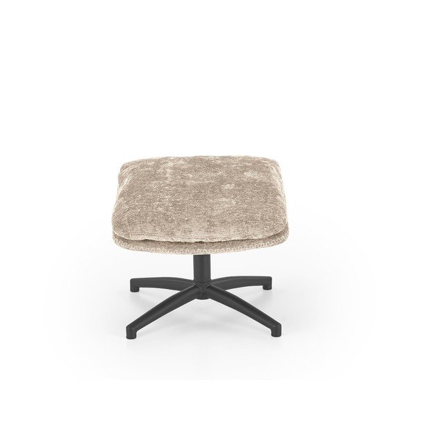 DARIO leisure chair, with stool, beige 3