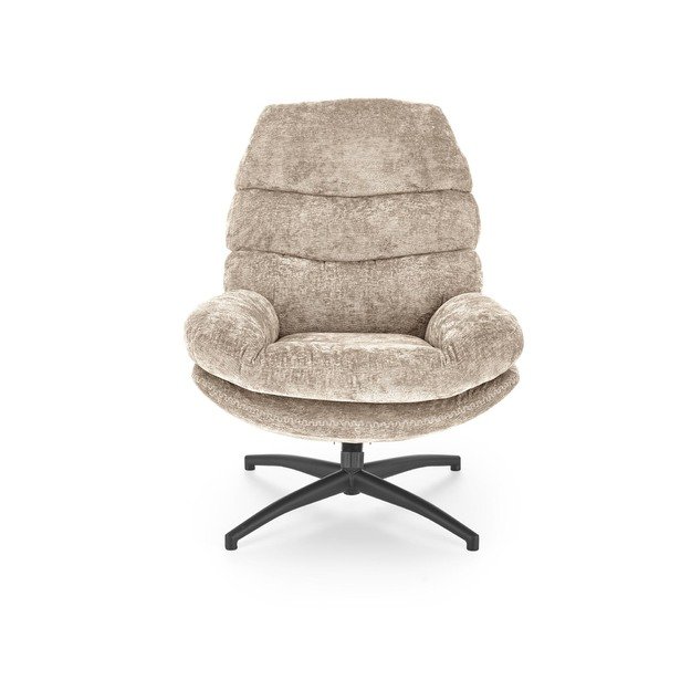DARIO leisure chair, with stool, beige 17