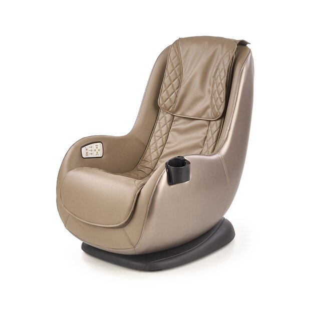 DOPIO massage chair, color: brown / beige