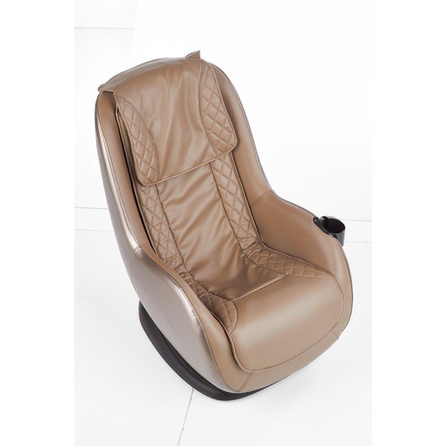 DOPIO massage chair, color: brown / beige 2