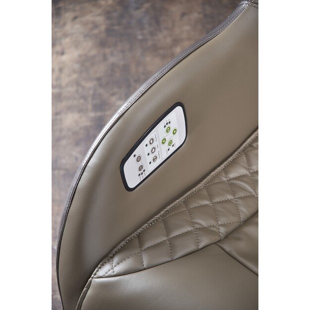DOPIO massage chair, color: brown / beige 4
