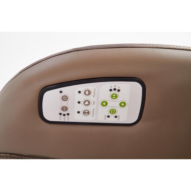 DOPIO massage chair, color: brown / beige 8