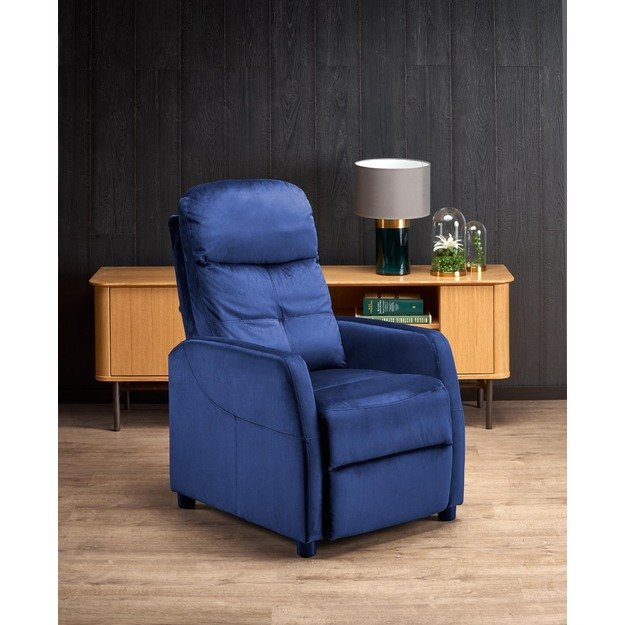 FELIPE 2 recliner color: dark blue 4