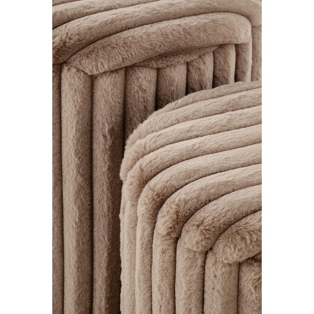 FIDO set of two stools: color: cappuccino / gold 3