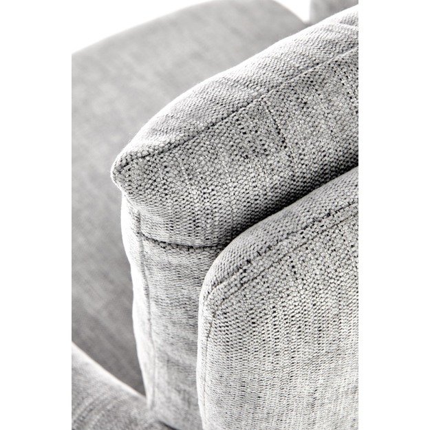 FLORES swivel armchair, light grey 5