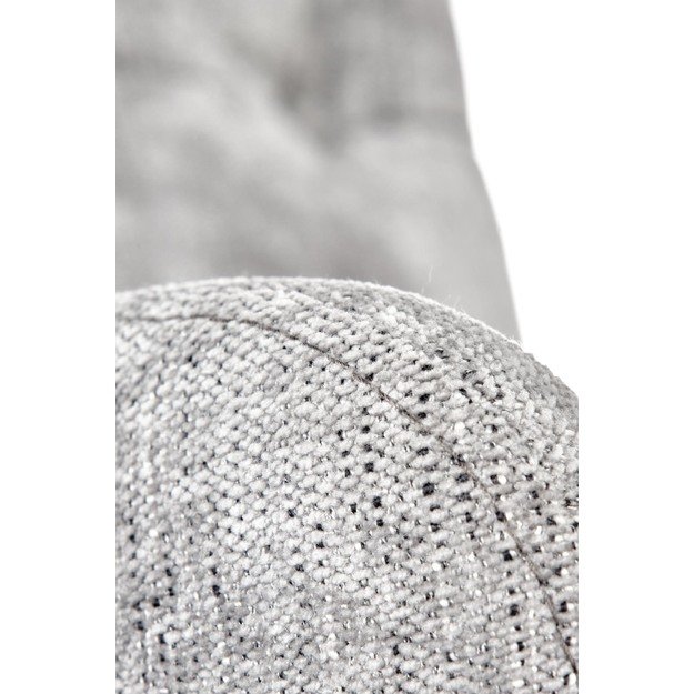 FLORES swivel armchair, light grey 13