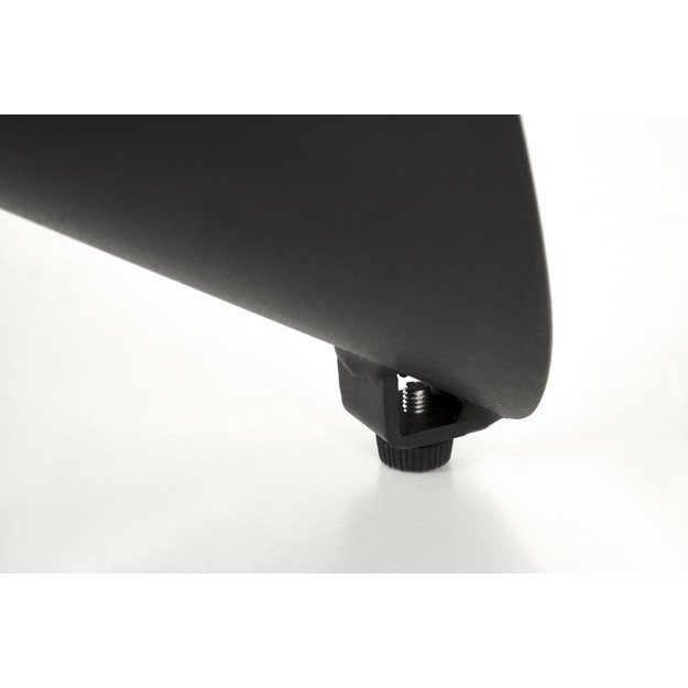 GIOVANI round table, green marble / black 12