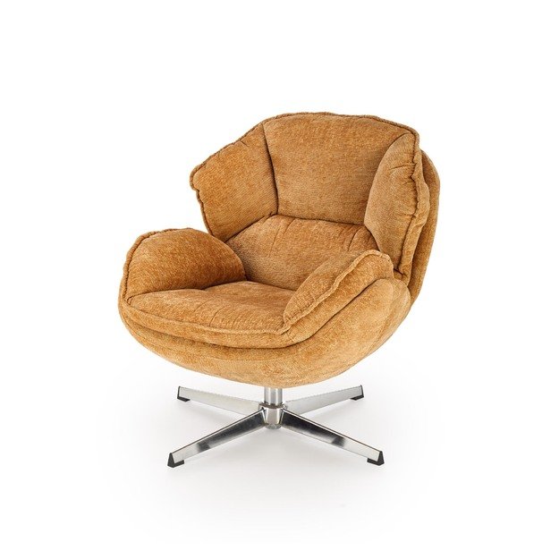 GUIDO leisure chair, mustard
