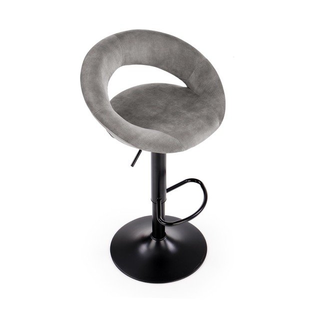 H102 bar stool grey 12