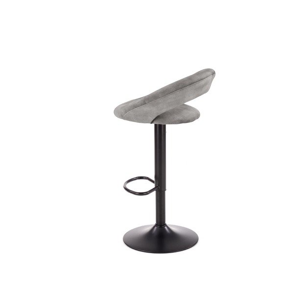 H102 bar stool grey 1