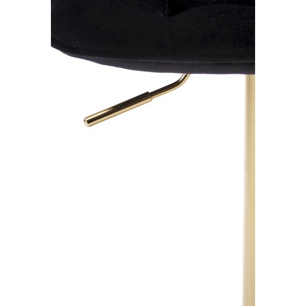 H120 bar stool, gold / black 13