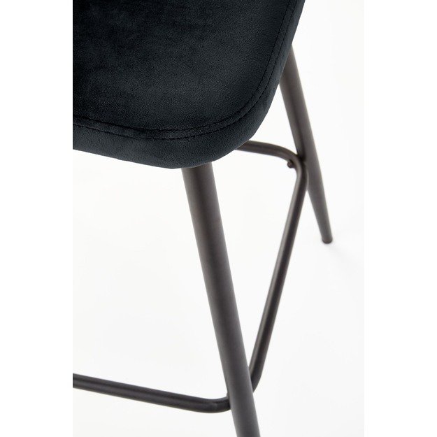 H96 bar stool, color: black 5