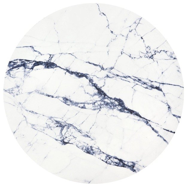 HARISSA_G coffee table, gold / white marble 9