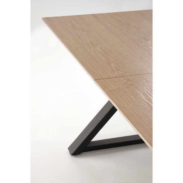 HENRY table, natural / black 3