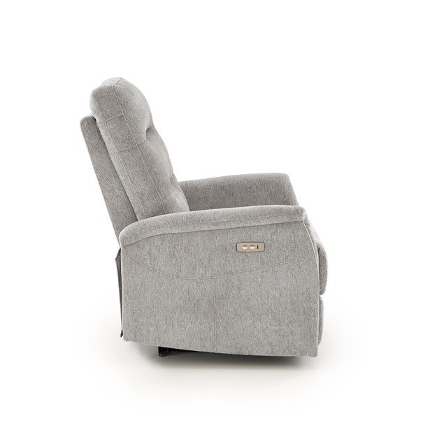 JAMAL recliner, color: grey 19