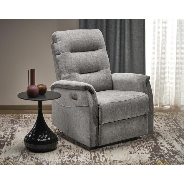 JAMAL recliner, color: grey 17