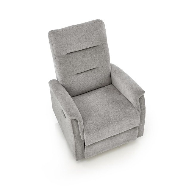 JAMAL recliner, color: grey 15