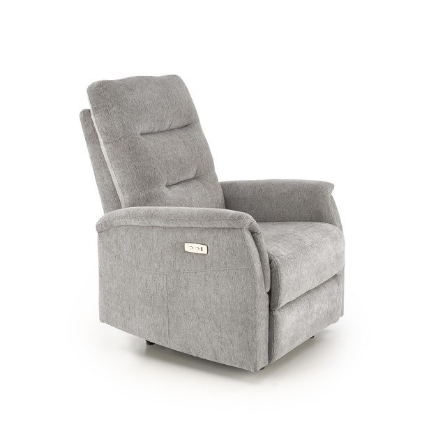 JAMAL recliner, color: grey 21