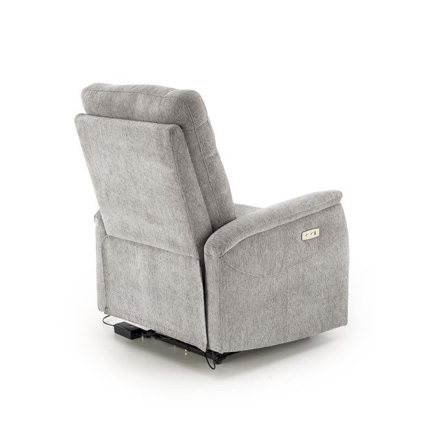 JAMAL recliner, color: grey 9