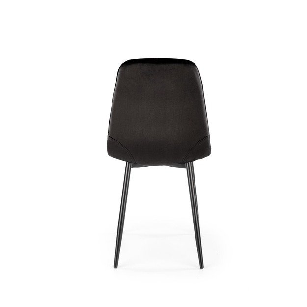 K417 chair, black velvet 4