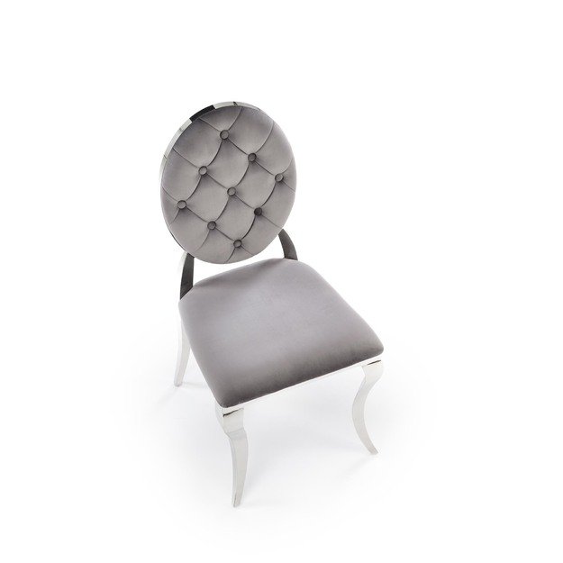 K555 chair, grey / silver 11