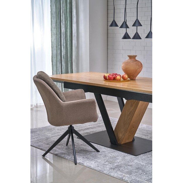 K591 swivel chair, brown 7