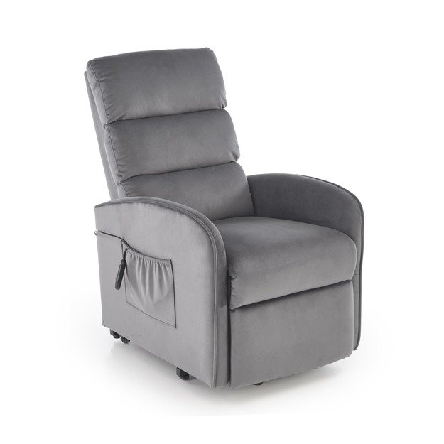 MARONI leisure chair, grey 3