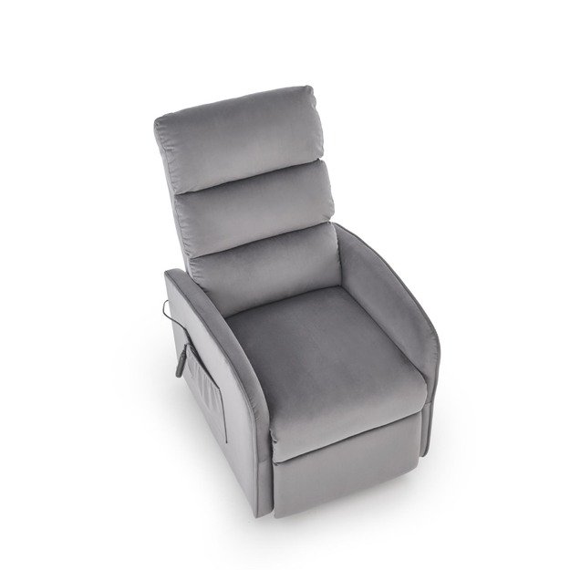 MARONI leisure chair, grey 4