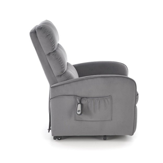 MARONI leisure chair, grey 7