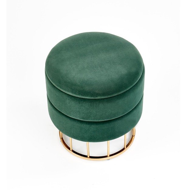 MINTY stool, color: dark green 14