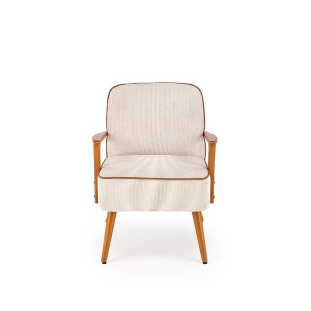 PASTORE leisure armchair  light beige / light walnut 16