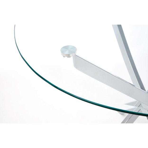 RAYMOND table color: transparent 3