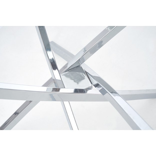 RAYMOND table color: transparent 2