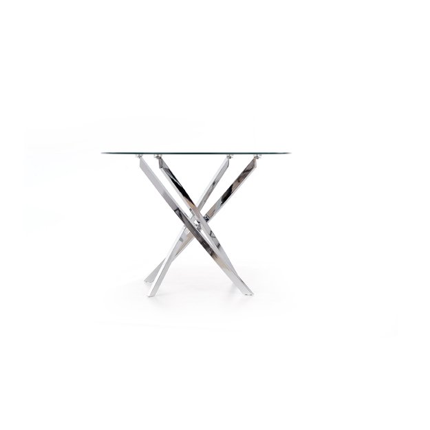RAYMOND table color: transparent 5