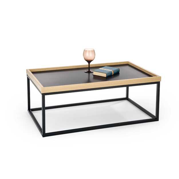 VESPA, c.table, natural / black