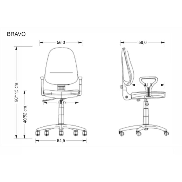 BRAVO chair C-73 1