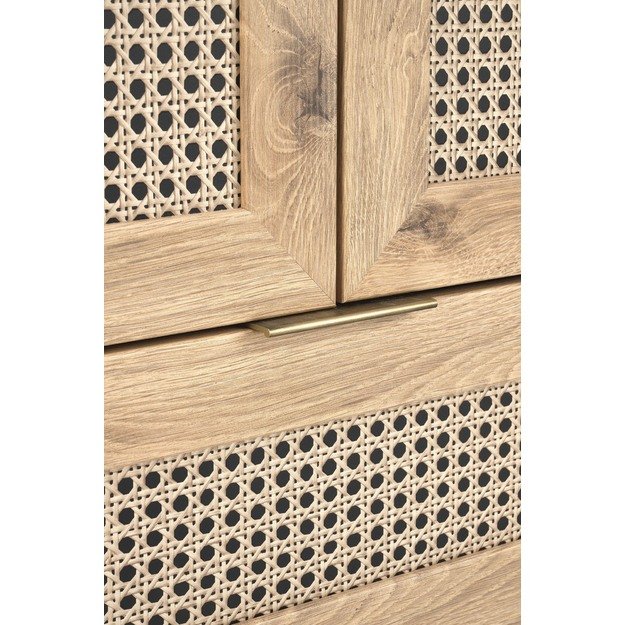 BORNEO S-1 wardrobe, artisan oak / black 8