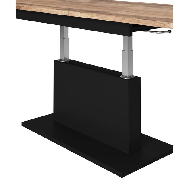 BUSETTI, c.table, wotan oak / black mat 6