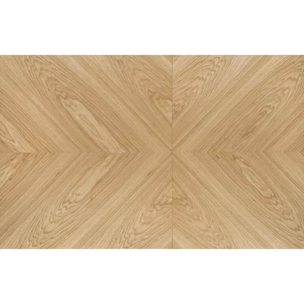 EDMONDO table natural oak / black 18